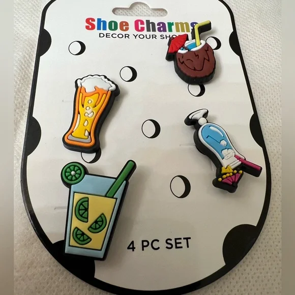 Shoe Charm Set Of 4 NWT - Picture 1 of 3